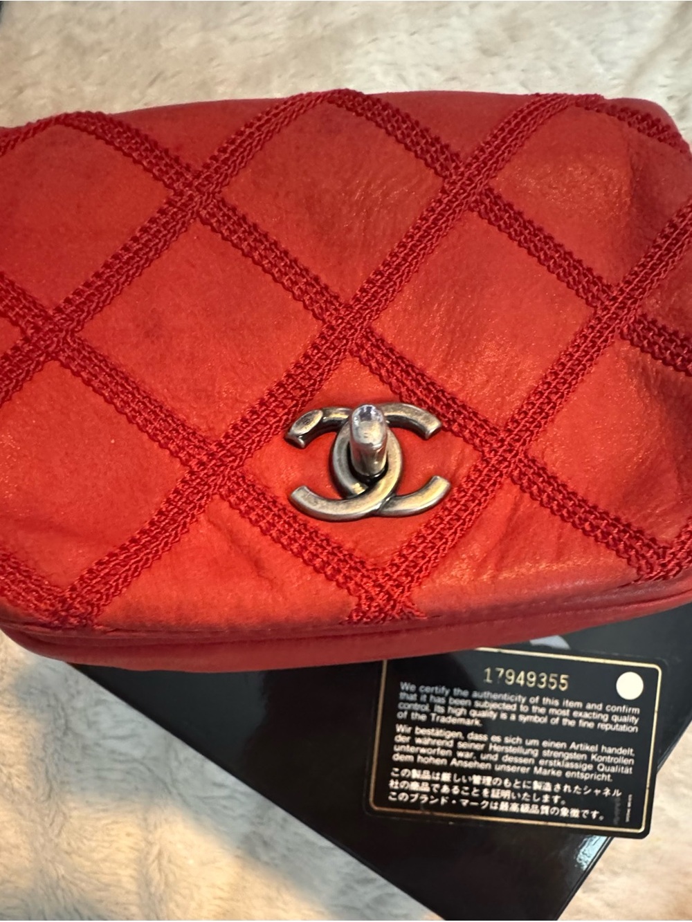 Chanel Small Stitch Flap Bag - Picture 8 of 9